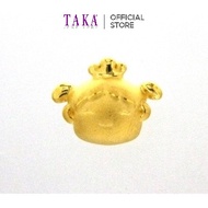IH0 TAKA Jewellery 999 Pure Gold Charm Princess