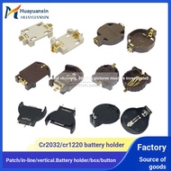 CR2032 Button Battery Holder CR2450 In-Line Vertical SMT Patch CR1220 Environmentally Friendly BS-8/