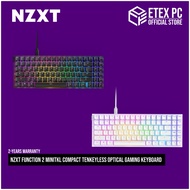 NZXT Function 2 MiniTKL Compact Tenkeyless Optical Mechanical Gaming Keyboard KB-002NB-US / KB-002NW-US