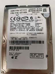 80GB 硬碟hardisk 2.5吋