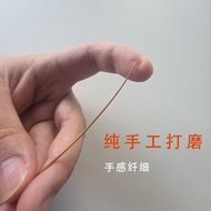 New Product#Shu Dongpo Handmade Wooden Old Coal Bamboo Ear Pick Professional Polished Small Head Bam