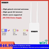 Outdoor 4G Wifi Router Unlocked 4G LTE SIM Router Outside Wifi Coverage For IP Camera With WAN LAN Port External Antenna