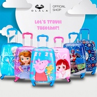 Warehouse CLEANING Olala Children's Suitcase 3D Character Shatterproof Cabin - SH001 Part 2