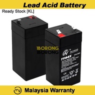 4V 4AH 4.5AH 4 Volts Rechargeable Sealed Lead Acid Battery