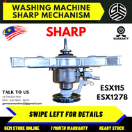 ESX115 / ESX1278 (11KG - 15KG) SHARP Washing Machine Mechanism / Gearbox Mesin Basuh / Sharp Gearbox