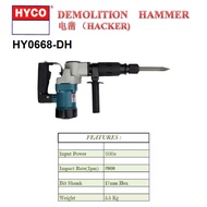 Hyco HY0668-DH 1450W Demolition Hammer (Hacker)