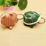 [risingmpS] Tortoise Keychain Head Popping Squishy Squeeze Toy for Stress Reduction for Men [New]