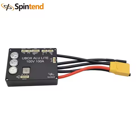 Spintend Single Ubox Aluminum Lite Controller 100V 100A Based on VESC for Electric Scooter Ebike One