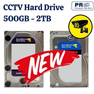 CCTV Hard Drive 500GB/750GB/1TB/1.5TB/2TB – 24/7 Surveillance HDD for DVR/NVR Security System