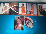 EEG英皇快閃店小卡、冰箱貼Set ：泳兒、許靖韻