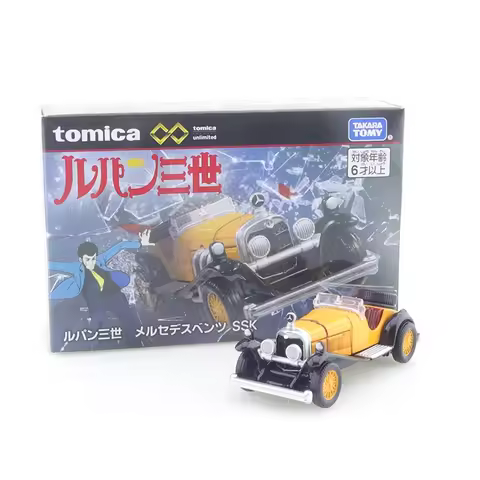 Takara Tomy Tomica Premium Unlimited 11 Lupin the 3rd Mercedes-Benz SSK Diecast Automotive Model Orn