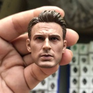 1/6 Body Sculpture Accessories Captain America Chris Evans Compatible 12Inch Action Figure