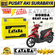 ASLI KAYABA JAPAN STANDARD ACCU KAYABA GTZ5S AKI KERING MOTOR HONDA BEAT FI BEAT ESP BEAT STREET CBS