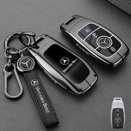 Alloy Car Key Case Cover Protect Shell for Mercedes-Benz A B C E G S Class CLA CLS GLA GLB GLC GLE G