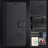 Flip Case for Samsung Galaxy S25 S24 Plus Ultra Edge FE card slot wallet Little kitten pattern PU le