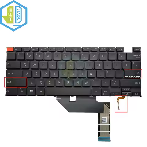 New US English backlight laptop replacement Keyboard for ASUS Vivobook S 14 OLED K5404 K5404V with o