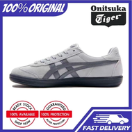 【100% Genuine】Onitsuka Tiger Tokuten Grey Men's and women's sports shoes casual shoes