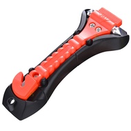 ❤️จัดส่งจากกรุงเทพฯ❤️ข้อเสนอเวลาจำกัด❤️Car Safety Hammer Emergency Escape Tool Car Seatbelt Cutter Class Window Punch Breaker with Long Handle Carbon Steel