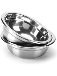 1個不鏽鋼狗碗,耐用的替換食品和水碗,適用於狗碗架,適用於中小型寵物