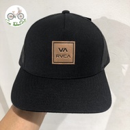 RVCA ORIGINAL ATW CURVED BRIM TRUCKER CAP BLAK