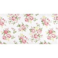 Flower Rugs Fluffy Bath Rugs, Pink Rose Flower Floral Plush Bathroom Rug Kitchen Rug Soft Fuzzy Mat 