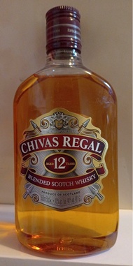 500 ml CHIVAS REGAL 12 YEARS BLENDED SCOTCH WHISKY  (PLASTIC BOTTLE)芝華士 芝華仕 12 年 威士忌 500ml (膠樽)