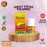 Tilung Original 12kapsul - mengobati Berbagai Penyakit Tifus Diare Demam Ekstrak Cacing tanahmerah