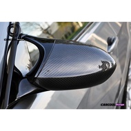 BMW 1M E82 E92 E93 E90 M3 Upgraded Dry Carbon Fiber Replacement Horn Rearview Mirror Shell Cover