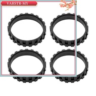 <VARSTR>4X Vacuum Robot Tires for Wheels Series 5/6/7/8/9/I7 S9+ Anti-Slip