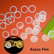 【Bestselling】Kazoo Membrane Replacement Flute Musical Toys Kazoo Accessories 81pcs