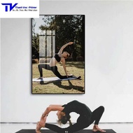 YOGA Room Wall Painting, Mirror Painting D40x60cm D50x75cm D60x90cm D70x120cm