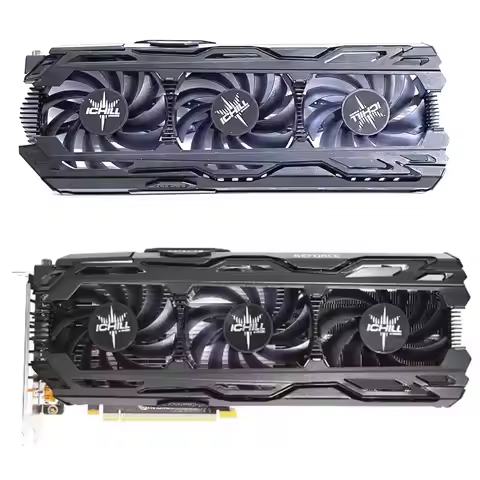 3 FAN Original CF-12915S 4PIN RTX 2080 GPU fan suitable for Inno3D GeForce RTX 2060 Super RTX2080 20