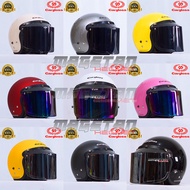 HELM CARGLOSS ORIGINAL + KACA FLAT/DATAR ORIGINAL INJAK