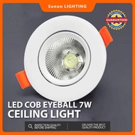 LED Eyeball COB Ceiling Light Spotlight 7W