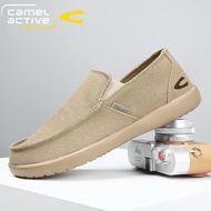 KY-JD Camel active（camel active）German Camel Active Spring New Men's Casual Shoes Slip-on Breathable Loafers Soft Bottom