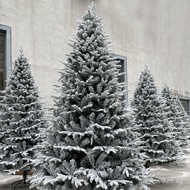White Snow Flocked Christmas Tree, Christmas Tree, Dense Pine Tree, Decorative Tree, Artificial Tree