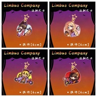 Limbus Company Anime Chibi Mica Acrylic keychain character Don Quixote Ishmael Ryoshu Faust decorati
