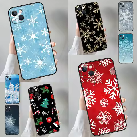 Christmas Snowflakes Case For Honor Magic 7 6 5 Pro Cover For Honor X9b X9c X9a X8a X8b X9 200 400 5