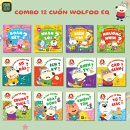 Sách - Combo 12 cuốn Wolfoo EQ