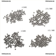 IN 100pcBicycle Replacement Silver Tone Steel Bearing 4 4 5 5 5 5MM Dia[MY]