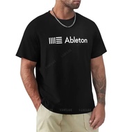 Men's T-Shirt Cotton Ableton Live Logo Short-Sleeved Animal Print Shirt For Men