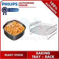 Philips Air Fryer 1.3L Baking Tray + Rack HD9925 For HD9880 HD9285 HD9280 HD9257 HD9255 HD9200 HD910
