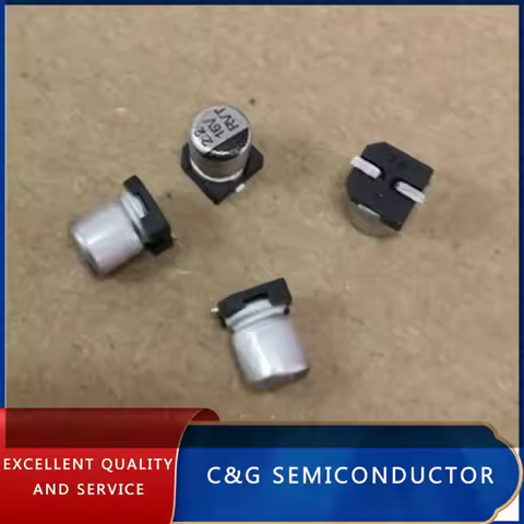 100PCS Smd Electrolytic Capacitor 4V 6.3V 10V 16V 25V 35V 50V 100V 1UF 2.2UF 4.7UF 10UF 22UF 47UF 10