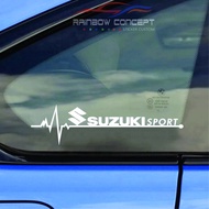 Wholesale latest car side window stickers SUZUKI ertiga wagon r baleno ignis swift xl 7 sport minima