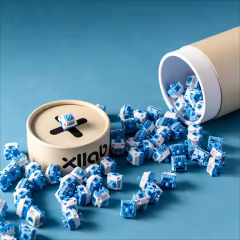 Cloud Switch Linear Pre-Lubed 5 Pins HotSwap LY Stem HMX Switches For Mx Mechanical Keyboard 기계식 키보드