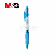 M&amp;G ปากกาเจล GP-1008 ขนาดเส้น 0.5mm แบบกด มี 3สีให้เลือก หมึกเจลคุณภาพดี สามารถเปลี่ยนไส้ได้ (ราคาต่อด้าม)#ปากกา#เอ็มแอนด์จี#เครื่องเขียน#pen#office