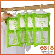 Beg Penyahlembapan Penyerap Kelembapan Almari Pengering Almari Pakaian Dehumidifier Bag Hanging Wardrobe Desiccant