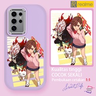 Horror Anime "DAN DA and" Momo and The Supernatural Armed Takakura Ken Case for Realme C65 C63 C61 C