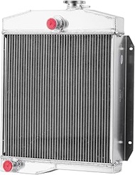 ASCIUTTA 3 Row Aluminum Radiator for 1955 Jeep Willys /1959-1971 Jeep CJ3 CJ5 CJ6 Manual 2.2L 3.7L 4