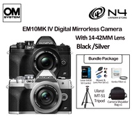 Olympus Digital Mirrorless Camera OMD EM10 MKIV / OM-D E-M10 Mark IV / Mark 4  14-42mm (Original Oly